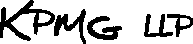 (KPMG LLP SIGNATURE)