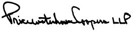 (-s- PricewaterhouseCoopers LLP)