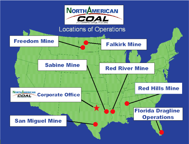 (NORTH AMERCAN MAP)
