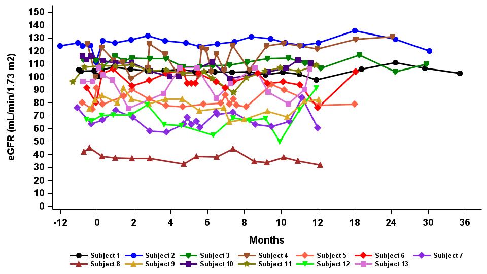 Table 7 Maintained stability of renal function in patients with &ge;12 m of follow-up.jpg