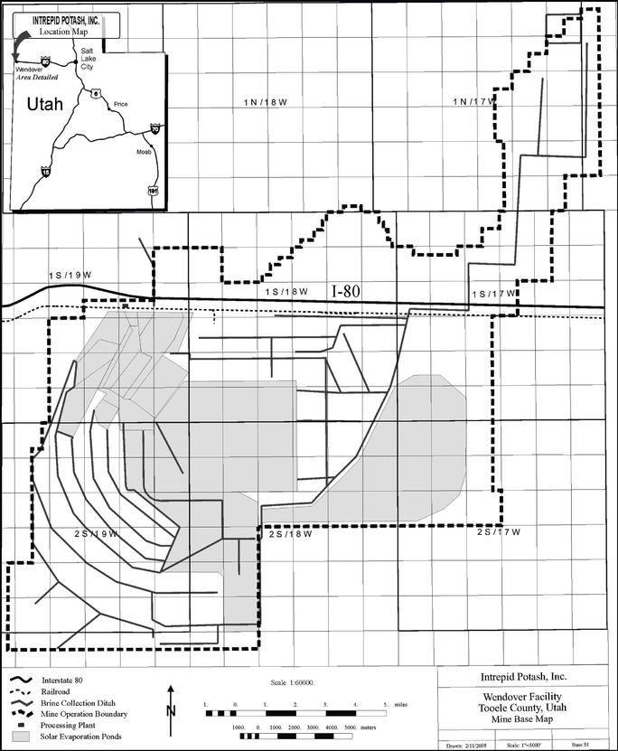 WENDOVER MAP