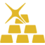 U.S. Global GO GOLD and Precious Metal Miners ETF logo