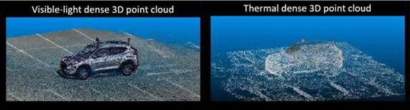 A collage of clouds in the water
Description automatically generated