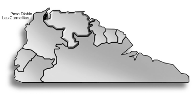 (MAP OF VENEZUELA)