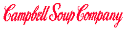 (CAMPBELL SOUP COMPANY LOGO)