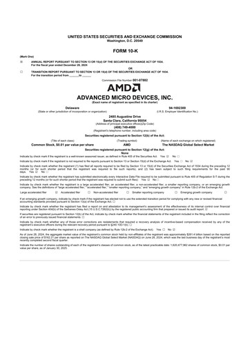 Thumbnail AMD 10-K Annual Report 2024