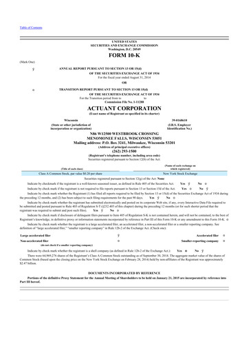 Thumbnail Enerpac Tool Group
 10-K Annual Report 2014