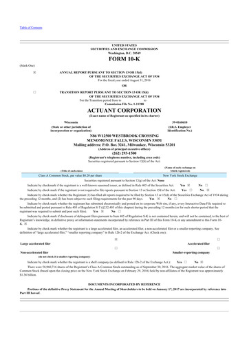 Thumbnail Enerpac Tool Group
 10-K Annual Report 2016