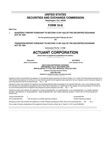 Thumbnail Enerpac Tool Group
 10-Q Quarterly Report FY2017 