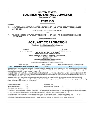 Thumbnail Enerpac Tool Group
 10-Q Quarterly Report FY2020 