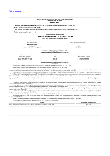 Thumbnail Avery Dennison
 10-K Annual Report 2025