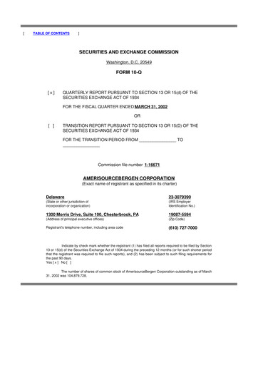 Thumbnail Cencora 10-Q Quarterly Report FY 