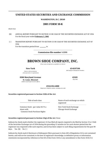 Vorschaubild Caleres 10-K Jahresbericht 