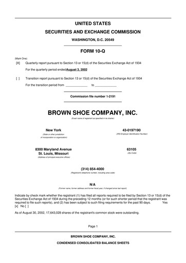Thumbnail Caleres 10-Q Quarterly Report FY 