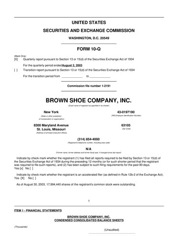 Thumbnail Caleres 10-Q Quarterly Report FY 