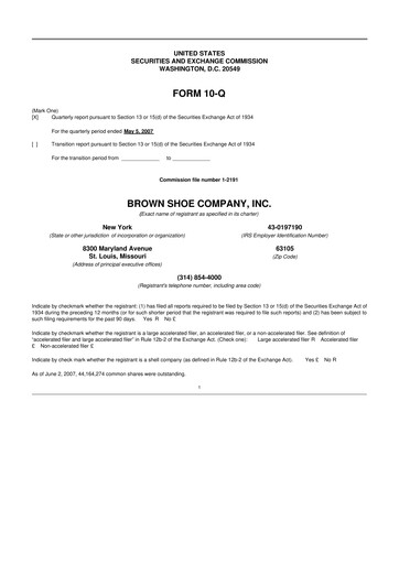 Thumbnail Caleres 10-Q Quarterly Report FY 