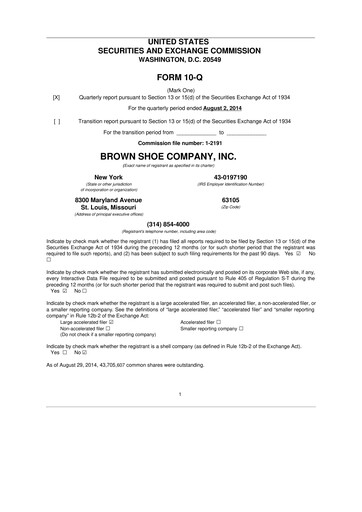 Thumbnail Caleres 10-Q Quarterly Report FY2014 