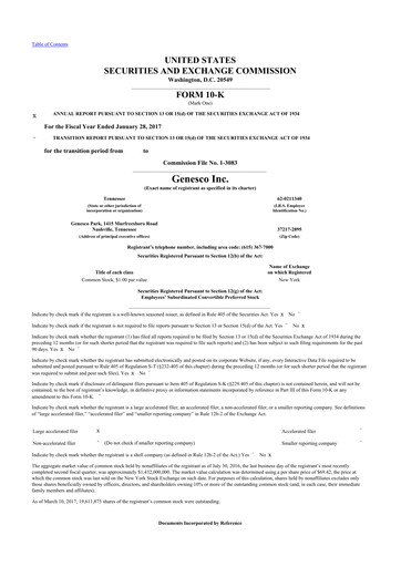 Thumbnail Genesco
 10-K Annual Report 2017