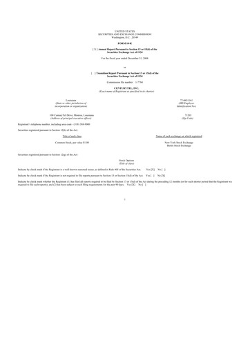 Thumbnail Lumen Technologies 10-K Annual Report 