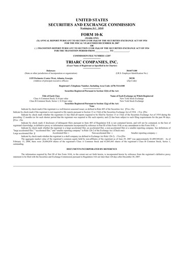 Thumbnail Wendy’s 10-K Annual Report 