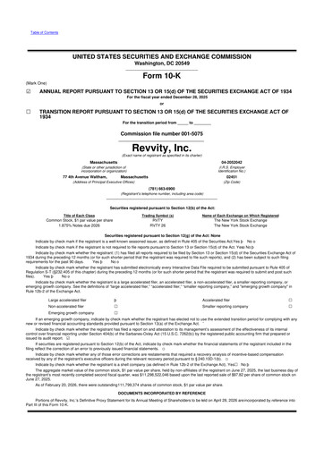 Thumbnail Revvity 10-K Annual Report 2025