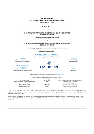 Thumbnail Emerson 10-Q Quarterly Report FY2024 