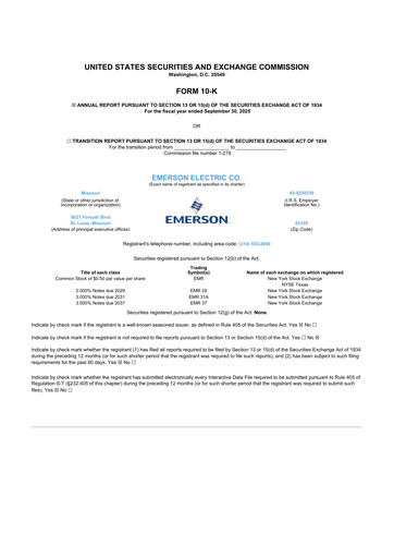 Thumbnail Emerson 10-K Annual Report 2025