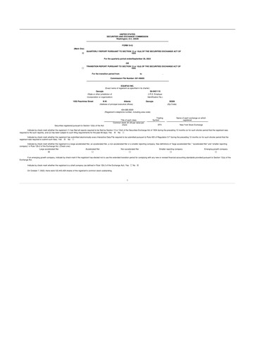 Vorschaubild Equifax 10-Q Quartalsbericht 2022 