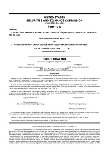 Thumbnail DMC Global 10-Q Quarterly Report FY2017 