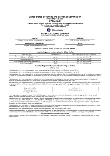 Thumbnail General Electric 10-K Annual Report 2025