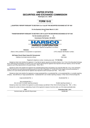 Thumbnail Enviri Corporation 10-Q Quarterly Report FY2013 