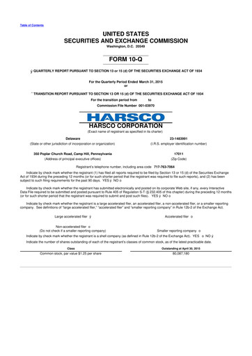 Thumbnail Enviri Corporation 10-Q Quarterly Report FY2015 