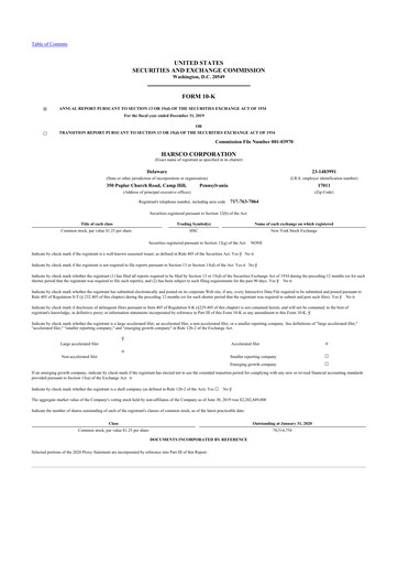 Thumbnail Enviri Corporation 10-K Annual Report 2019