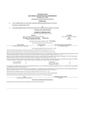 Thumbnail Enviri Corporation 10-K Annual Report 2020