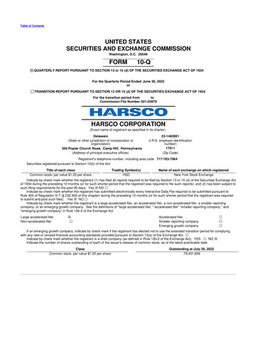 Thumbnail Enviri Corporation 10-Q Quarterly Report FY2022 