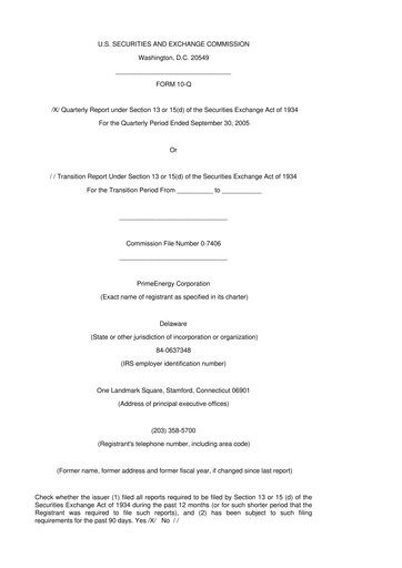 Thumbnail PrimeEnergy Resources 10-Q Quarterly Report FY 