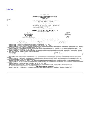 Thumbnail Leggett & Platt

 10-K Annual Report 2022