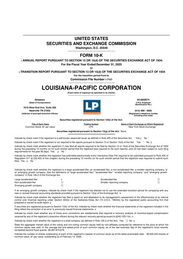 Thumbnail Louisiana-Pacific
 10-K Annual Report 2025