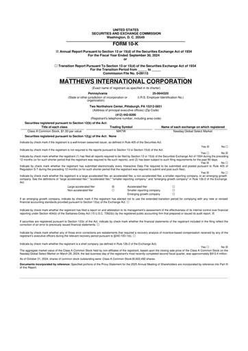 Thumbnail Matthews International Corporation
 10-K Annual Report 2024