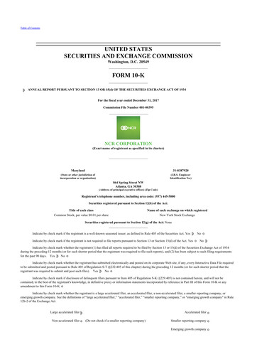 Thumbnail NCR Voyix Corporation 10-K Annual Report 2017