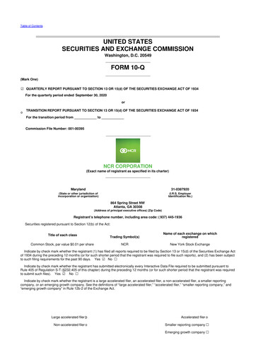 Thumbnail NCR Voyix Corporation 10-Q Quarterly Report FY2020 