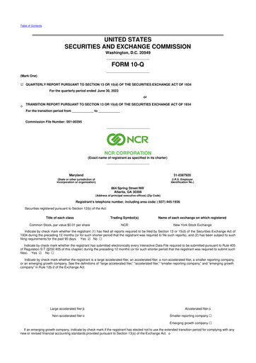 Thumbnail NCR Voyix Corporation 10-Q Quarterly Report FY2023 