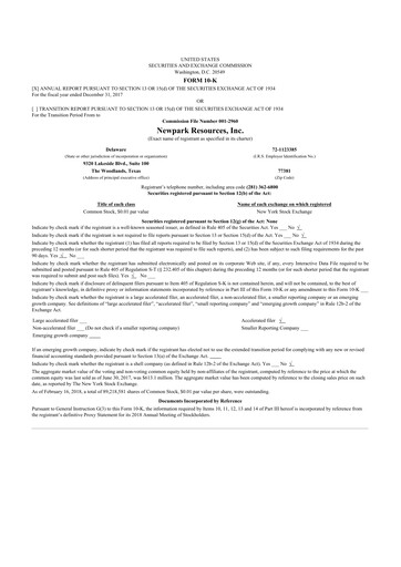 Thumbnail NPK International 10-K Annual Report 2017