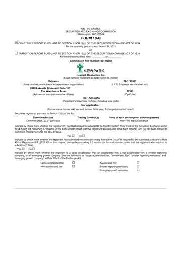 Thumbnail NPK International 10-Q Quarterly Report FY2022 