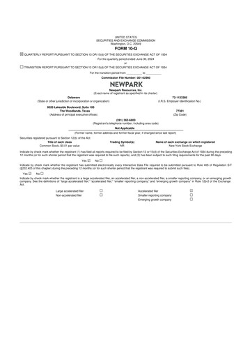 Thumbnail NPK International 10-Q Quarterly Report FY2024 