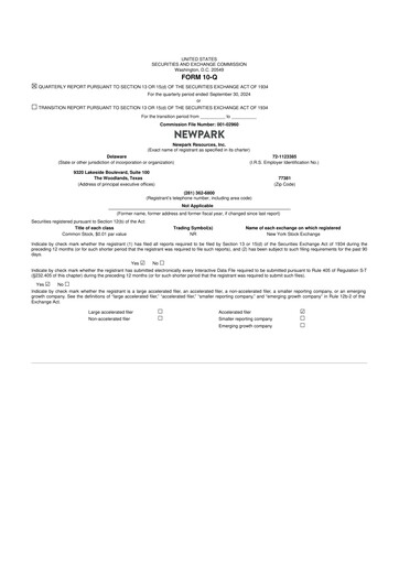 Thumbnail NPK International 10-Q Quarterly Report FY2024 