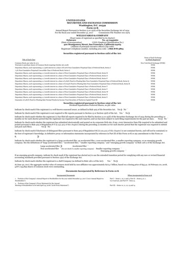 Thumbnail Wells Fargo 10-K Annual Report 2017
