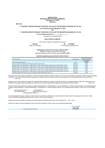 Thumbnail Wells Fargo 10-Q Quarterly Report FY2025 
