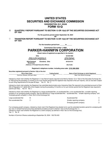 Thumbnail Parker-Hannifin
 10-Q Quarterly Report FY2025 