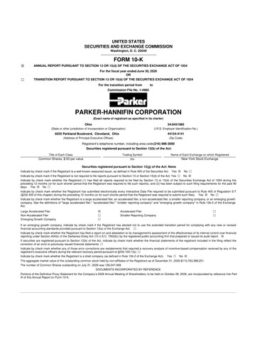 Thumbnail Parker-Hannifin
 10-K Annual Report 2026